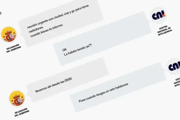 Conversations between the CNI, the Government Delegation, and the Civil Guard about calls on social networks: “There are two groups with a total of 180,000 followers”
