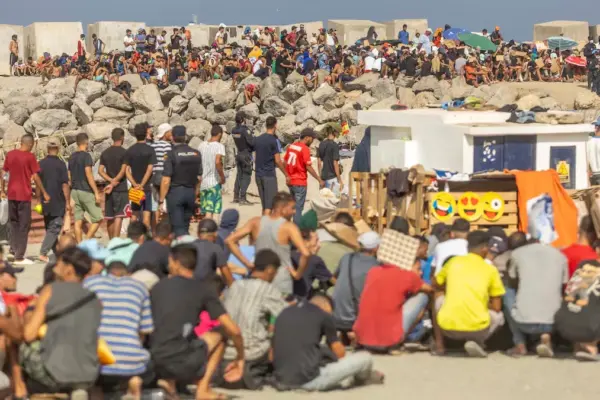 Latest news on immigrant entry to Ceuta, live | The PP calls Sánchez's appearance "delirious" and demands more police and military presence