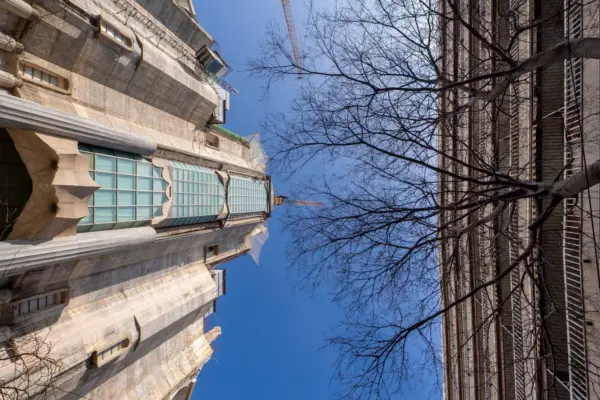 La hora de la fachada de la Gloria de la Sagrada Familia: así la imaginó Gaudí