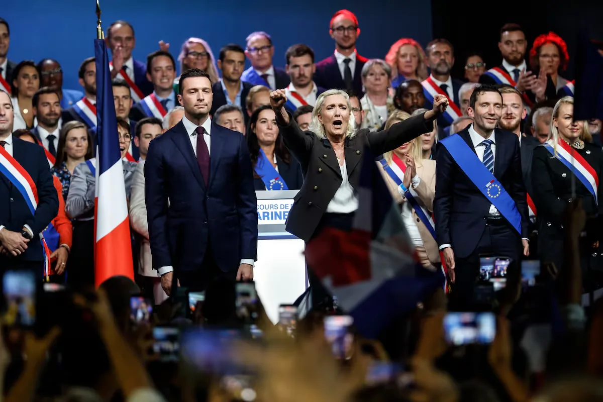 Marine Le Pen exorcises ghosts in the stronghold that gave birth to her political project