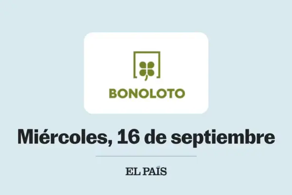 Bonoloto: check numbers for the draw on Wednesday, September 16