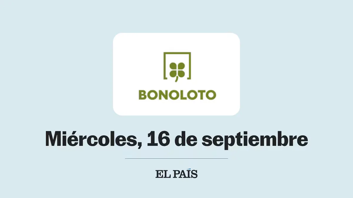 Bonoloto: check numbers for the draw on Wednesday, September 16