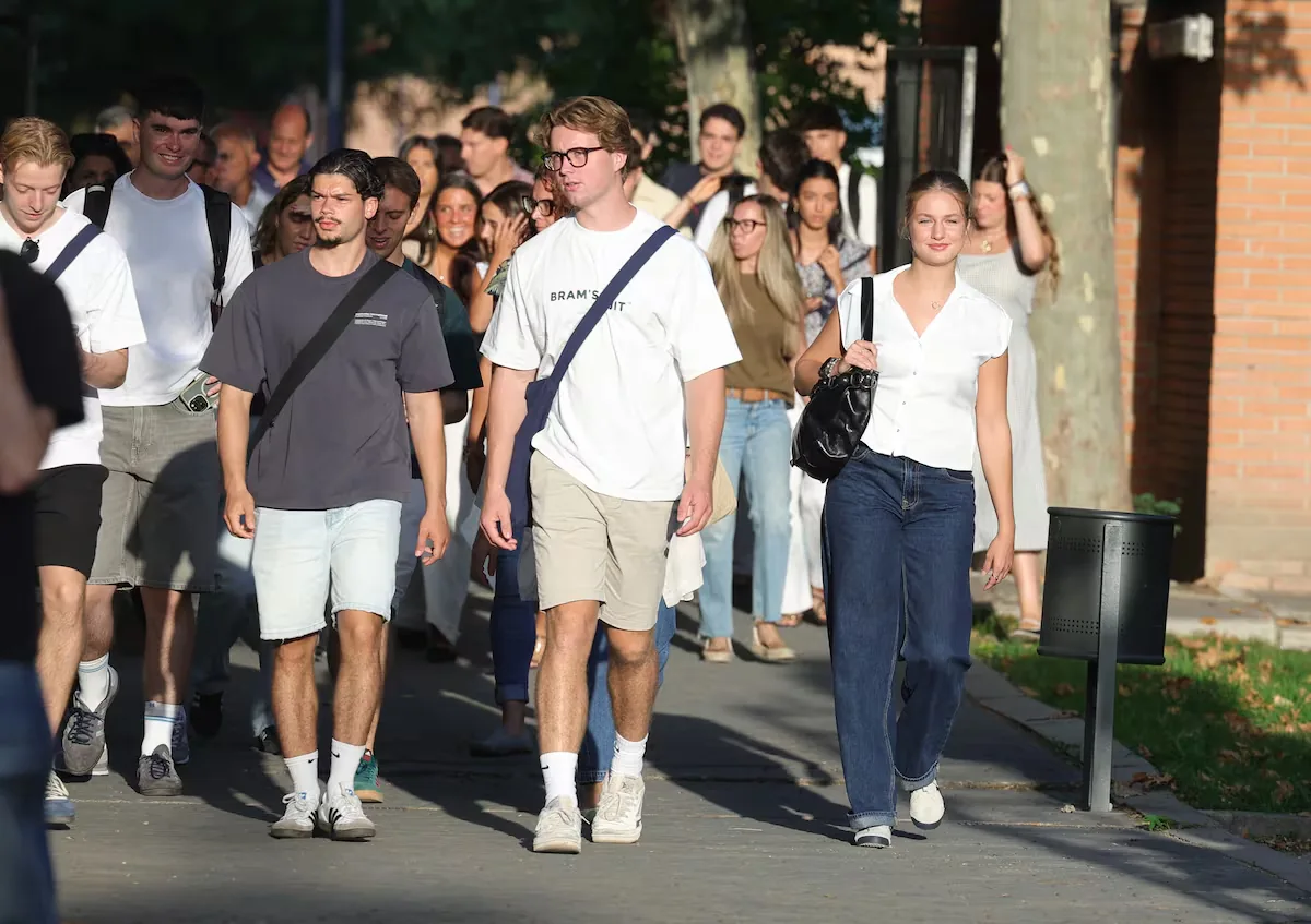The Princess of Asturias begins her university life without the privileges stipulated in 1988 for her father