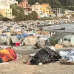 Latest news on immigrant entry to Ceuta, live | Migrants return to the Tarajal camp after a fire that burned 42 shacks