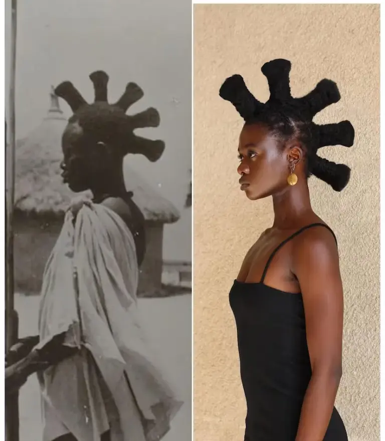 Laetitia Ky, the artist who uses her hair to reclaim Africa's precolonial identity: “Hair was a superpower and I wanted to claim it”