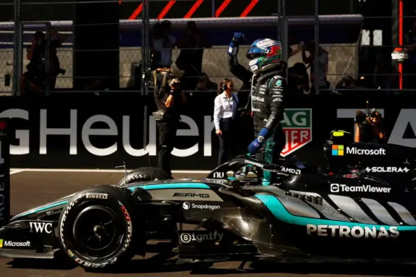 Antonelli celebrates Norris's jinx in Madrid