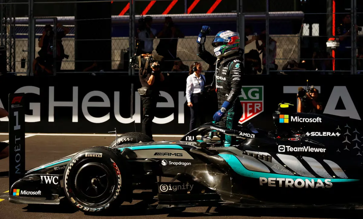 Antonelli celebrates Norris's jinx in Madrid