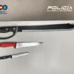 The police arrest four young people from Tetuán for threatening bus passengers with a machete