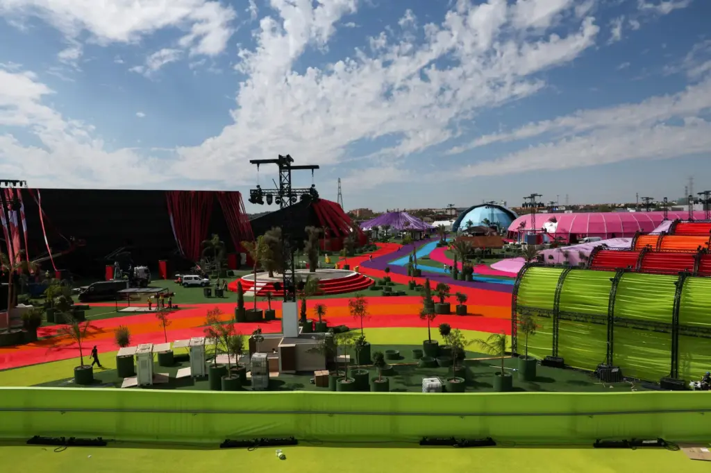 This is the "magical world" of Shakira in Madrid, to the greater glory of the singer
