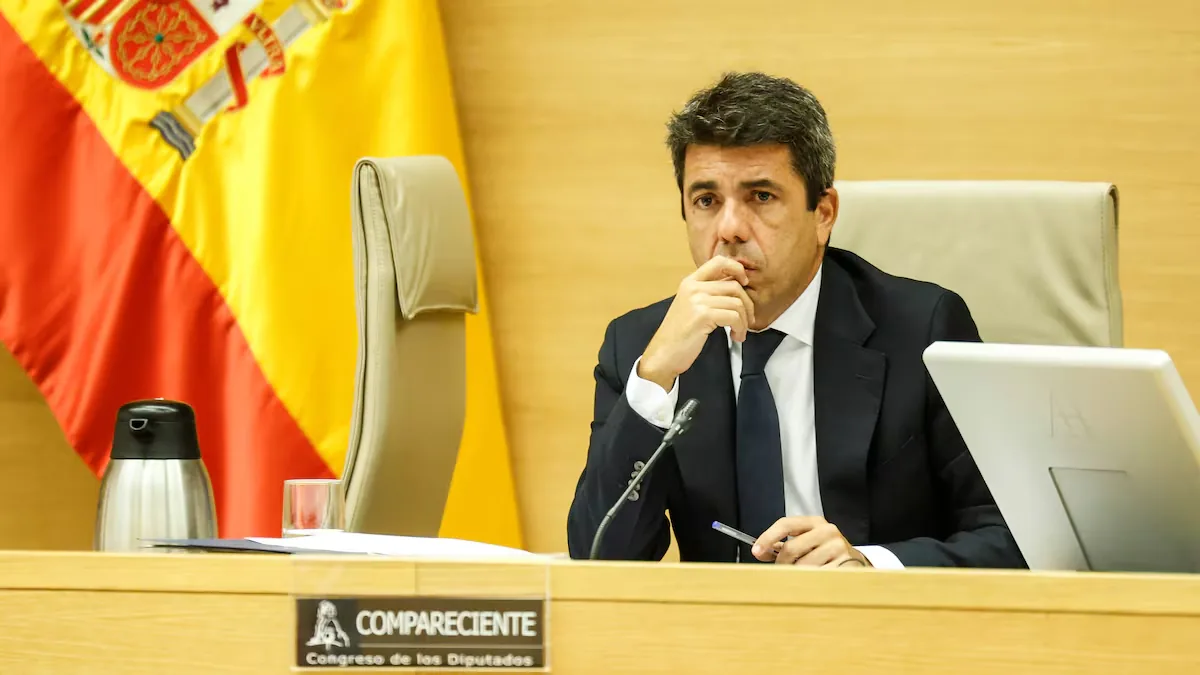 The Supreme Prosecutor's Office requests the TSJ order on Mazón to evaluate the complaint for perjury in Congress