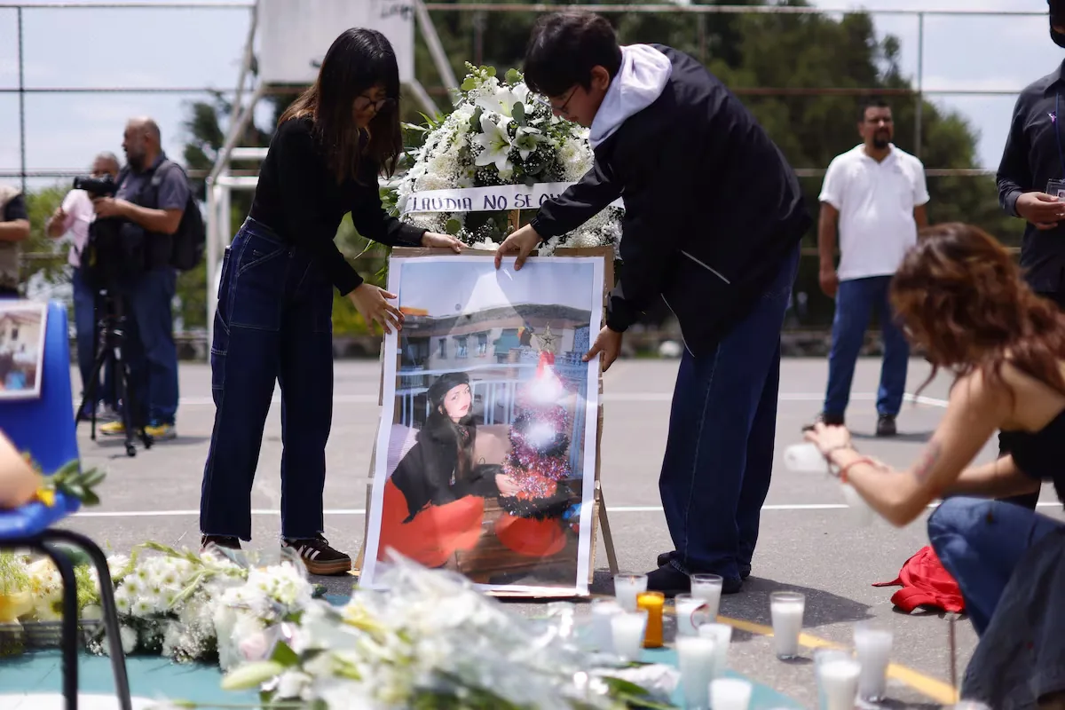 In white and with a black backpack: in search of the alleged killer of Claudia Tacoronte in Mexico