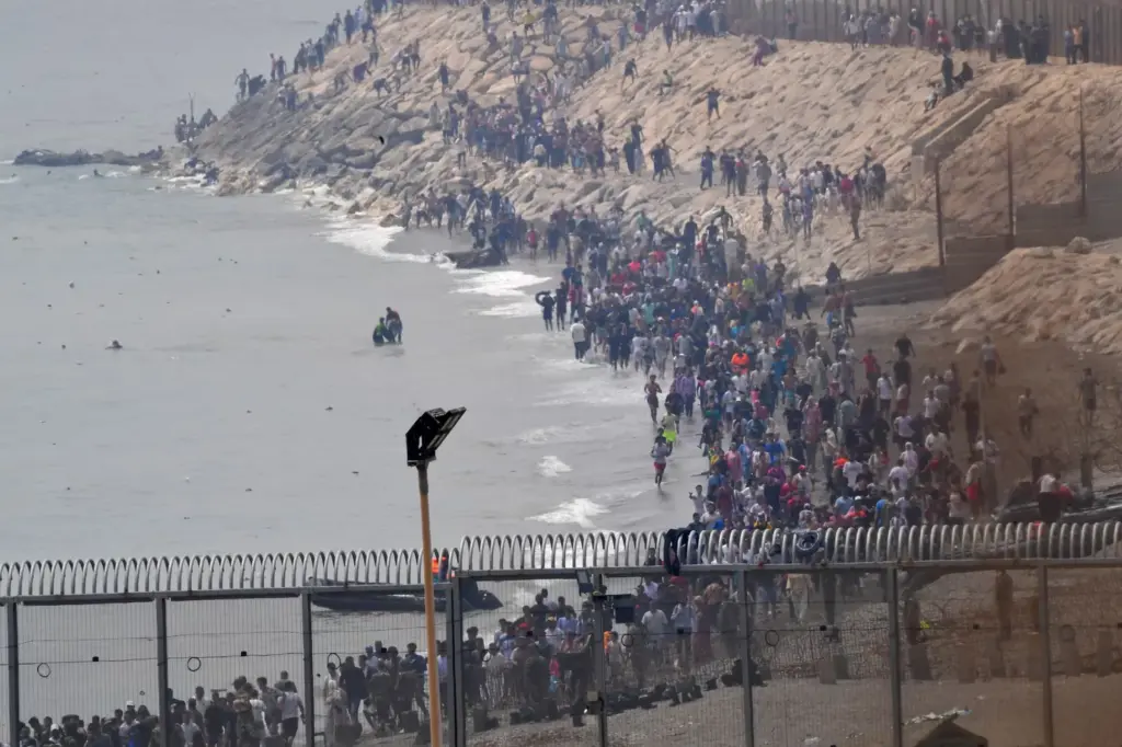 The Army warned on the 30th of a “massive” and “very likely” entry when it was already happening