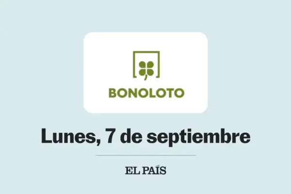 Bonoloto: check Monday, September 7 draw