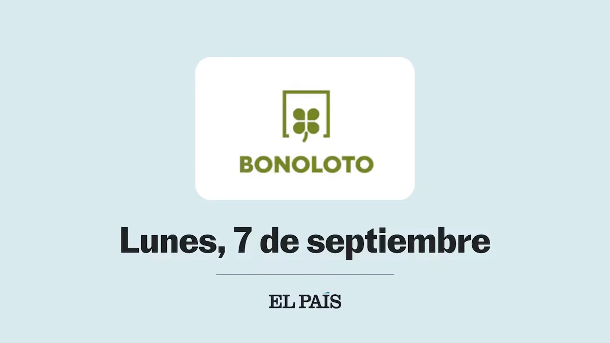 Bonoloto: check Monday, September 7 draw