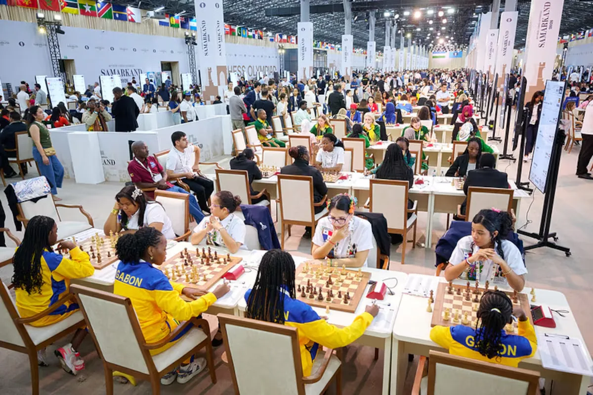 The largest Chess Olympiad begins in Samarkand, with more than 3,000 people