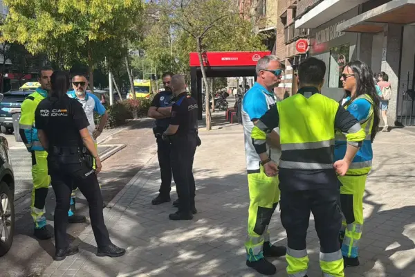 An 85-year-old man arrested for killing a 47-year-old woman in the Arganzuela district of Madrid