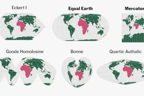 How is a map made? The problem of flattening the Earth and why the UN abandons Mercator