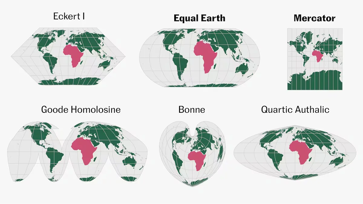 How is a map made? The problem of flattening the Earth and why the UN abandons Mercator
