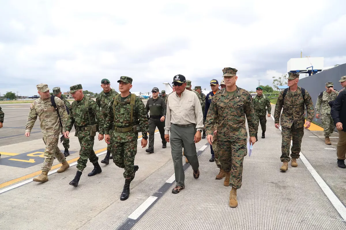 United States inaugurates its new military alliance with Colombia focusing on Pacific drug boats and the border with Ecuador