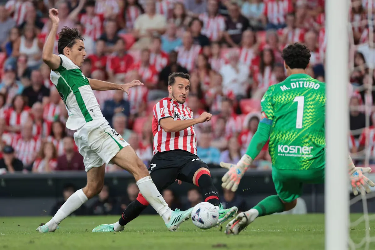 El Elche scrapes a point against an Athletic team that lacked accuracy