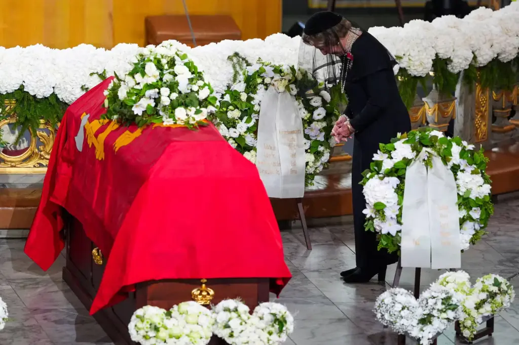 Harald V of Norway is buried in a sober and solemn farewell