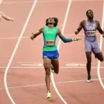 The magical spontaneity of Alison dos Santos colors the end of the Ultimate with happiness
