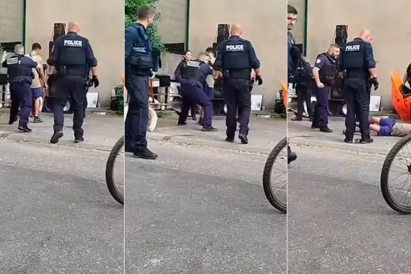 A video-recorded assault reignites the debate over police abuse in France