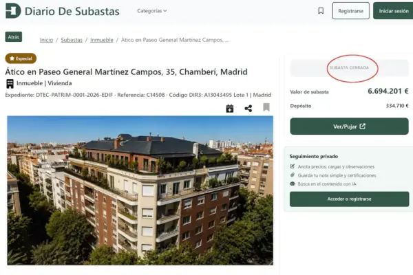 The Ayuso Government delays the announcement of the penthouse purchase by one day