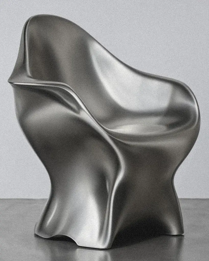 And what would you do with a sheet of metal? Rabanne is looking for new design talents