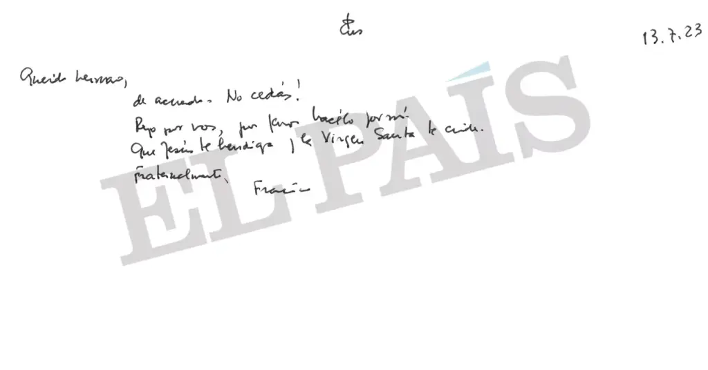 The unpublished letters from Francisco to the bishop of Barbastro to protect him from Opus Dei: “I seek to free you from mafia intrigues”