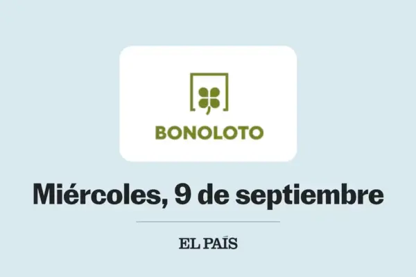 Bonoloto: check draw for Wednesday, September 9