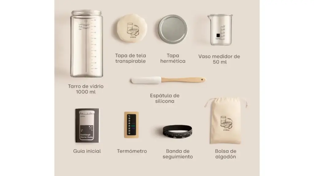 Kit para hacer masa madre septiembre 26 cuerpo 2