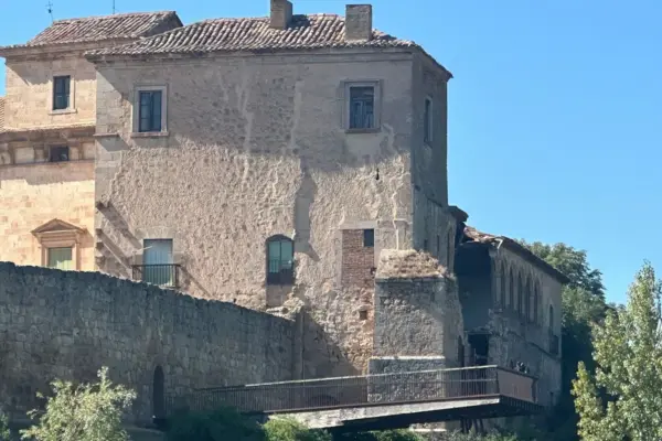 Two floors of the Hurtado de Mendoza Palace in Almazán, declared a Cultural Heritage Site, collapse