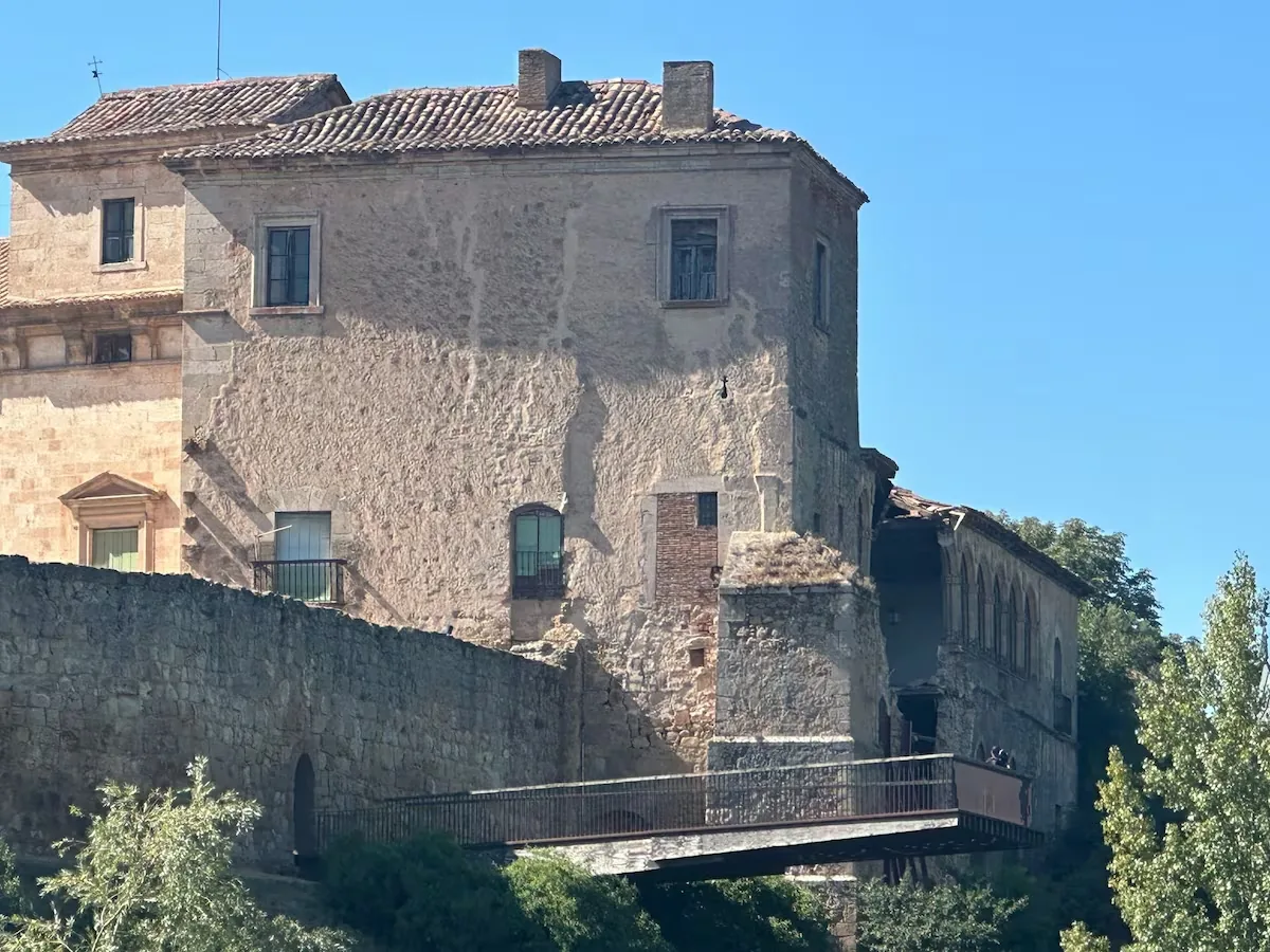 Two floors of the Hurtado de Mendoza Palace in Almazán, declared a Cultural Heritage Site, collapse