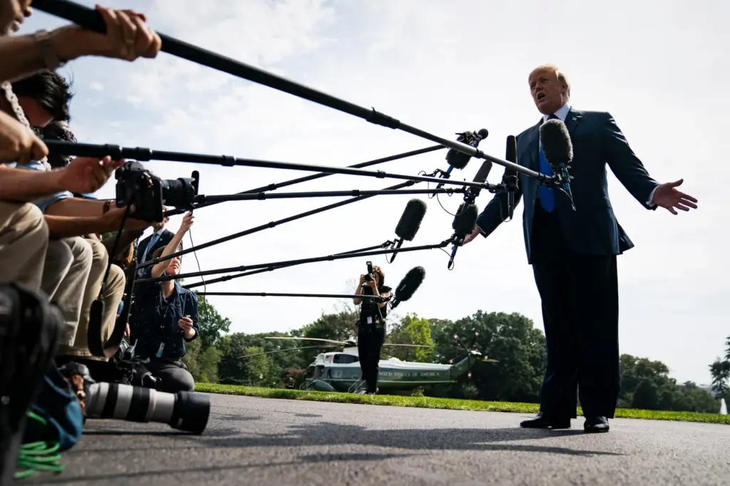 Donald Trump, en Washington, en 2019.