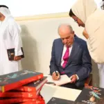 Juan Carlos I presents his memoirs at the Abu Dhabi International Book Fair
