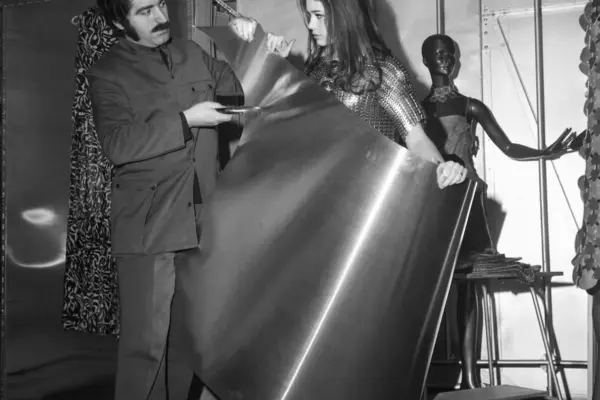 And what would you do with a sheet of metal? Rabanne is looking for new design talents