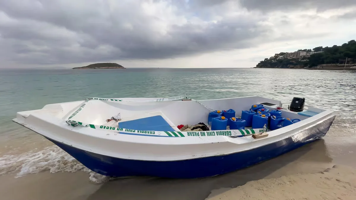 Intercepted 56 migrants arriving in four dinghies to Mallorca, Cabrera, and Formentera