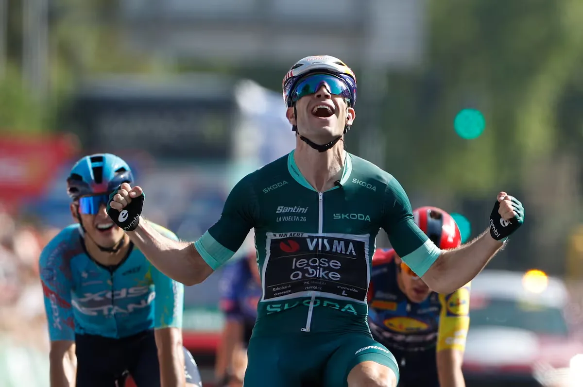 Van Aert, imperial, repeats success in the Vuelta a España