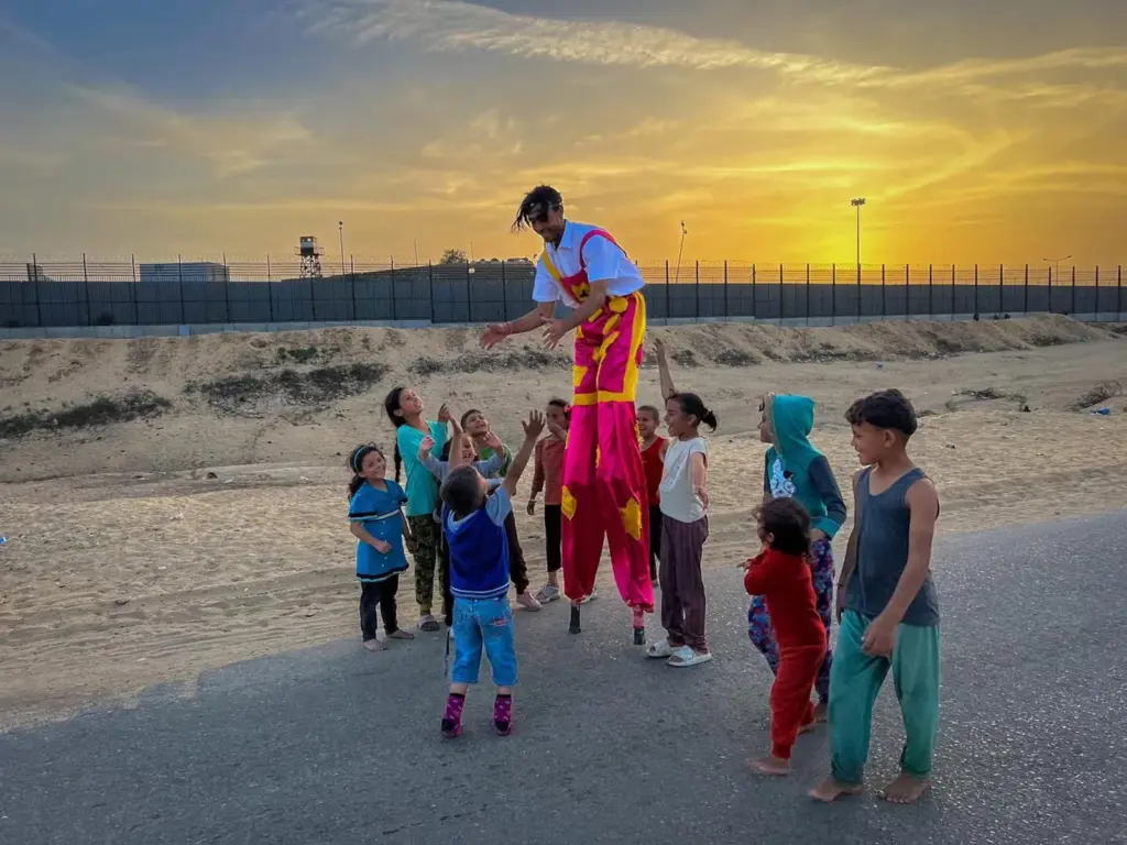 A traveling circus for the horror of Gaza