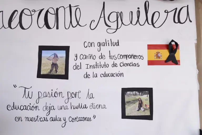 In white and with a black backpack: in search of the alleged killer of Claudia Tacoronte in Mexico