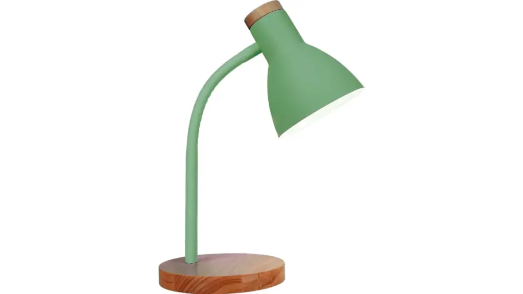 As decorative as practical: colored desk lamps that transform any room.