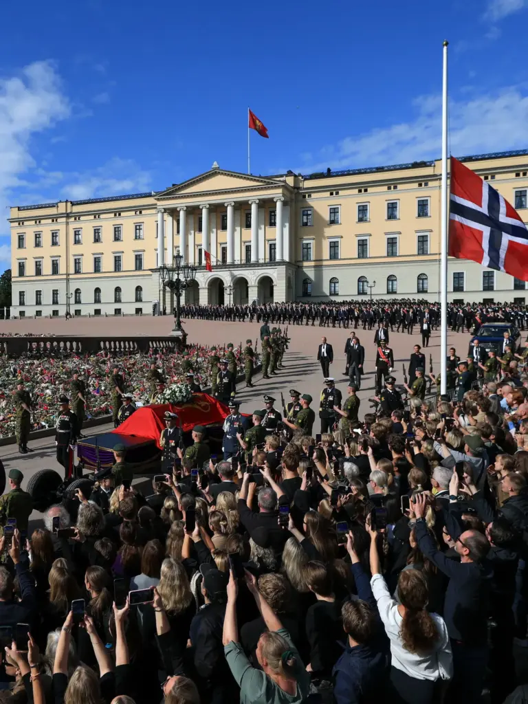 Harald V of Norway is buried in a sober and solemn farewell