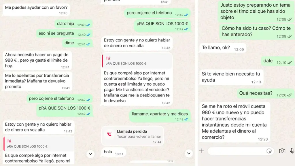 This is how the new WhatsApp scam works: they ask for money from your profile to friends and family without you noticing