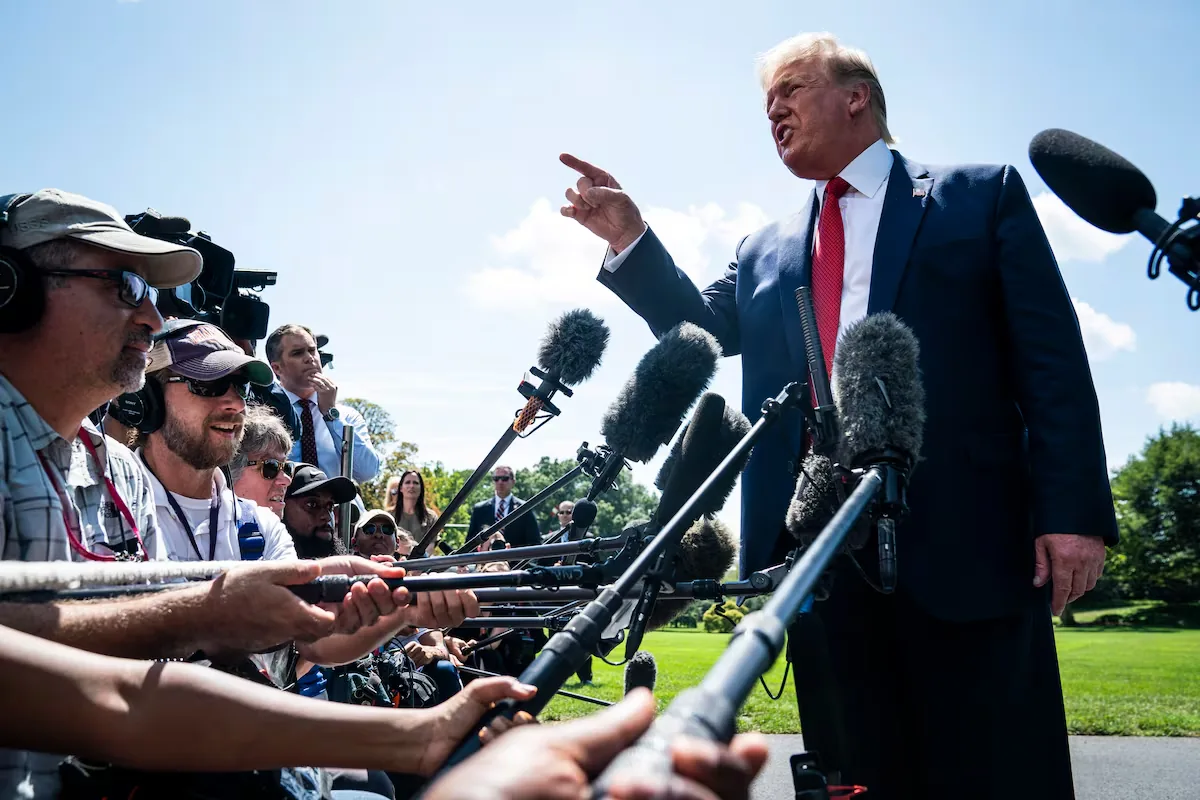El mazazo de Trump a los corresponsales de la Casa Blanca: “Es un veto a la prensa libre”