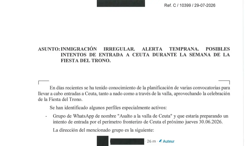Anatomy of declassification: the 40 documents that reveal the keys and tensions of the migration crisis in Ceuta