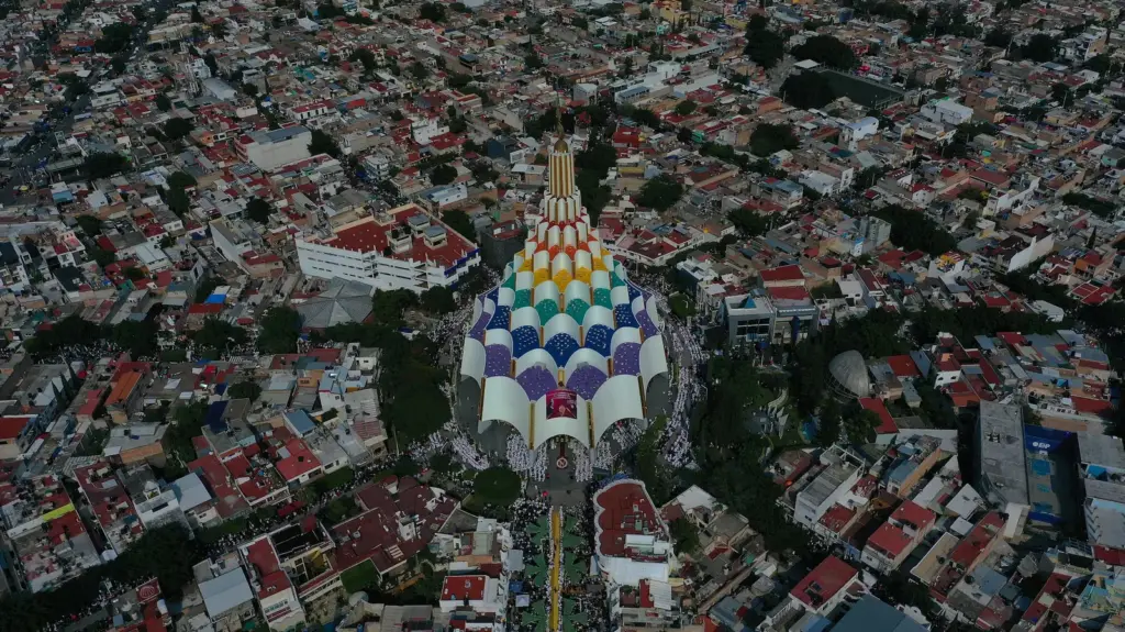 Iglesia de la Luz del Mundo en Guadalajara, en agosto de 2023.