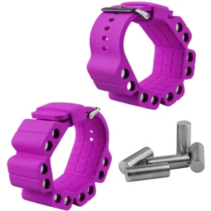 I have tried four bracelets with weights to exercise ankles and wrists and I stick with this one