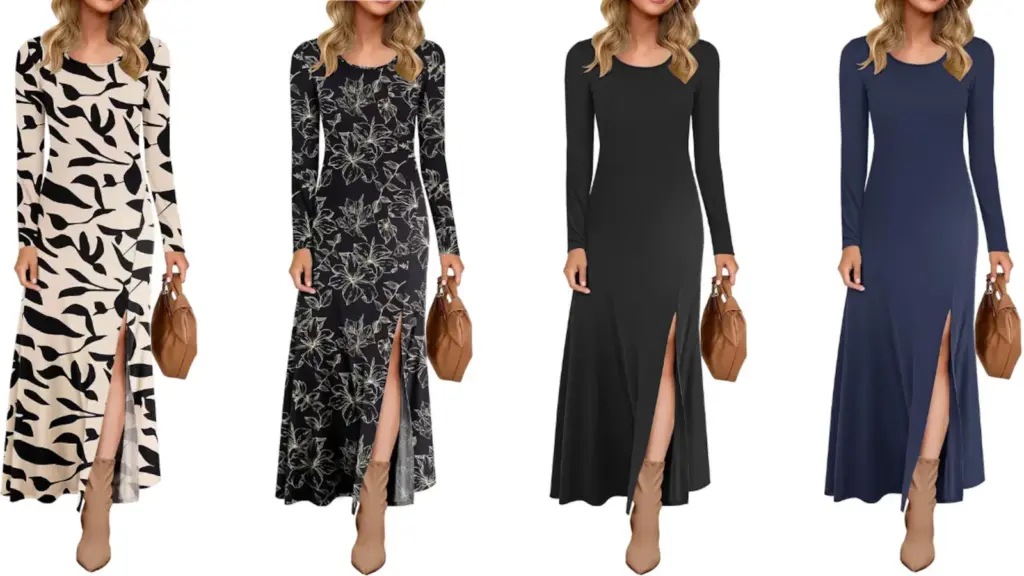 If you have an upcoming event, these fall guest dresses are ideal.