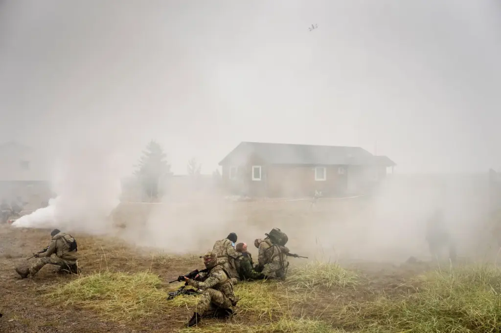 The United States sent military engineers this week to inspect an old base in southern Greenland
